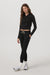 vuori performance jogger black heather