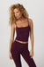 vuori all the feels cami cerise front