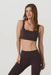 vuori all the form bra french roast front