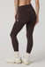 vuori all the form legging french roast back