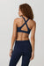 vuori daily form bra blue coast back