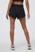 vuori halo performance short 2.0 black heather back