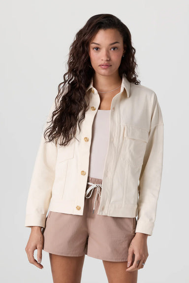 Vuori - Mackenzie Jacket - Natural - Front
