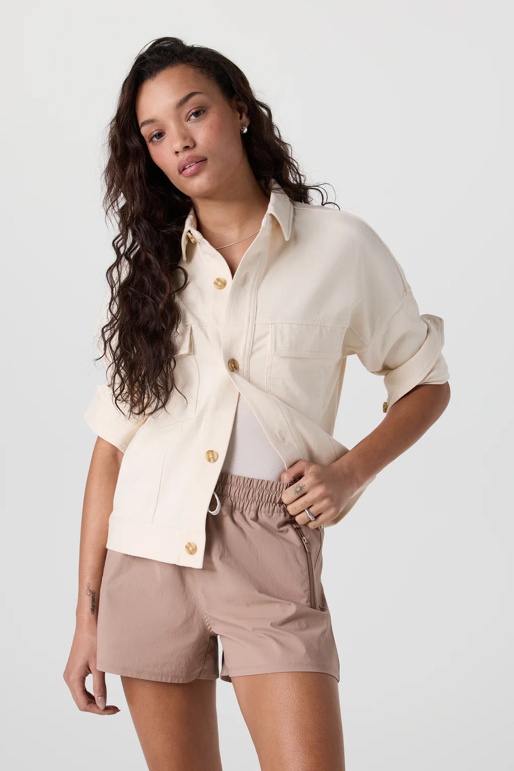 Vuori - Mackenzie Jacket - Natural - Profile