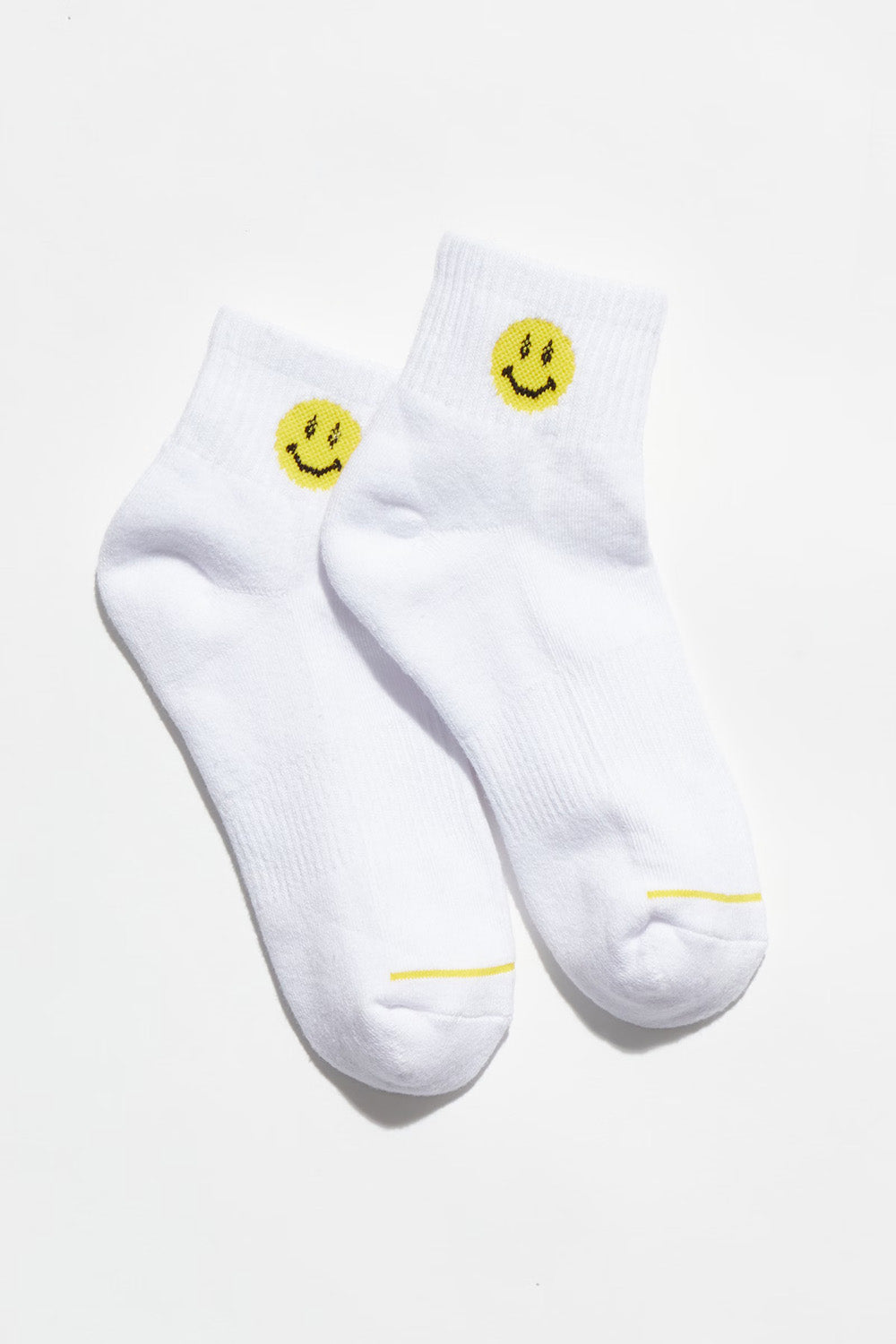 Free People - Movement Smiling Buti Ankle Socks - White