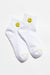 Free People - Movement Smiling Buti Ankle Socks - White
