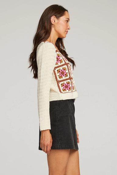 Saltwater Luxe - Chels Sweater - Natural - Side