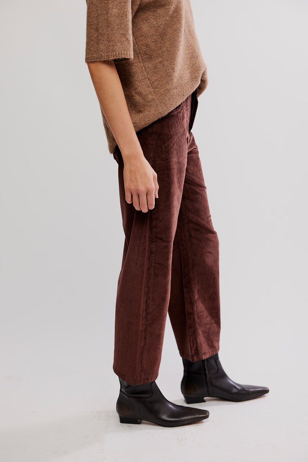 Free People - Deep Trance Cord - Shaved Chocolate - Side