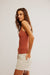 Free People - Somewhere Sometime Cami - Maple Syrup - Side
