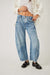 Free People - Good Luck Barrel Jean - Ultra Light Beam - Front