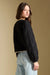 Saltwater Luxe Jene Jacket in Natural Black — Back view