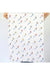Watercolor Wednesday - Skiers Tea Towel - Open