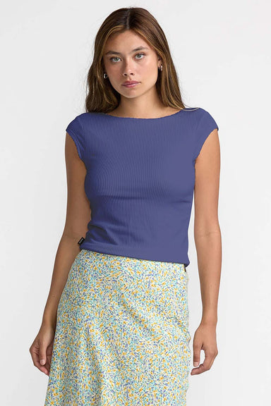 RVCA - Auguste Top - Midnight - Front