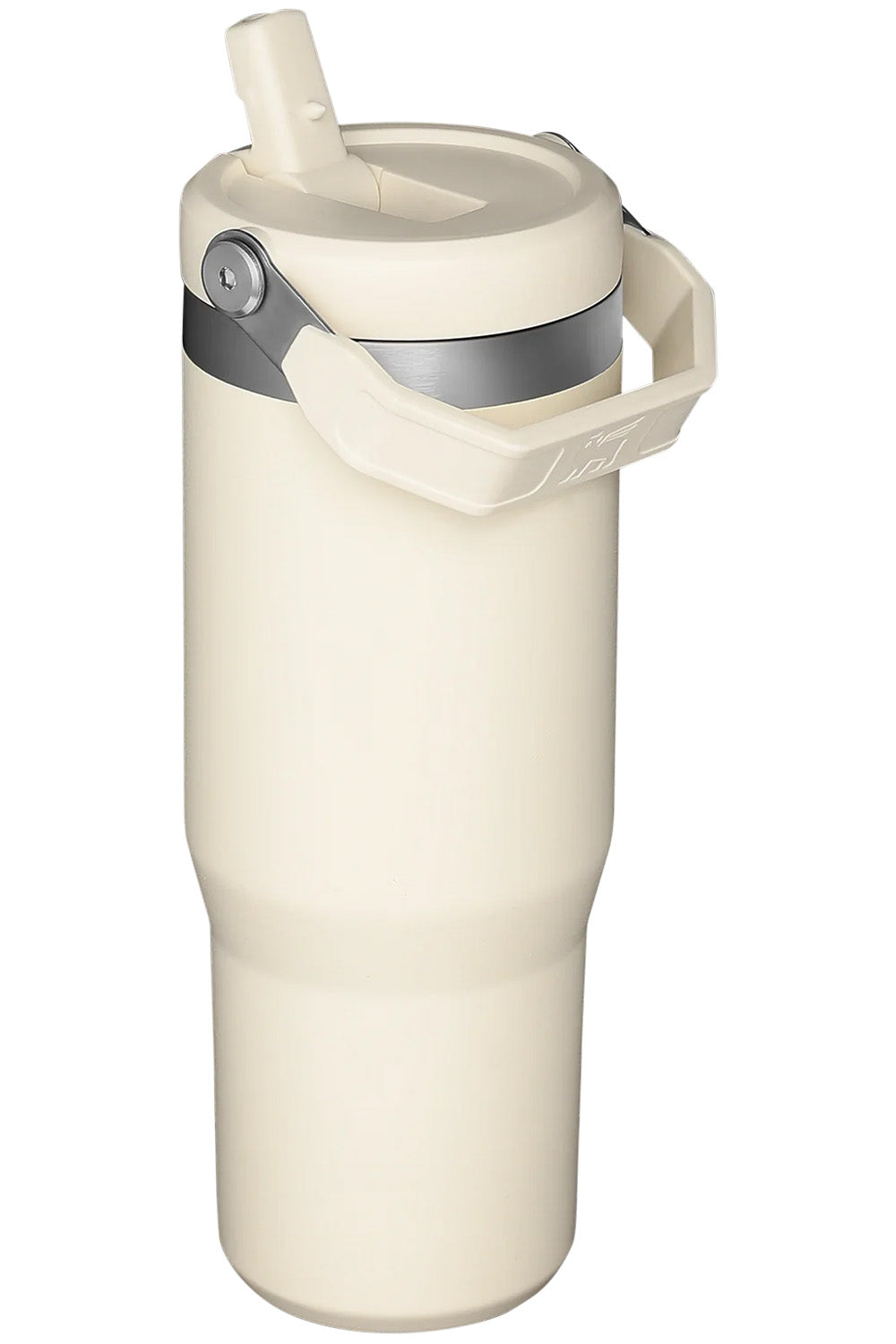 Stanley - The IceFlow Flip Straw 30oz Tumbler - Cream - Back