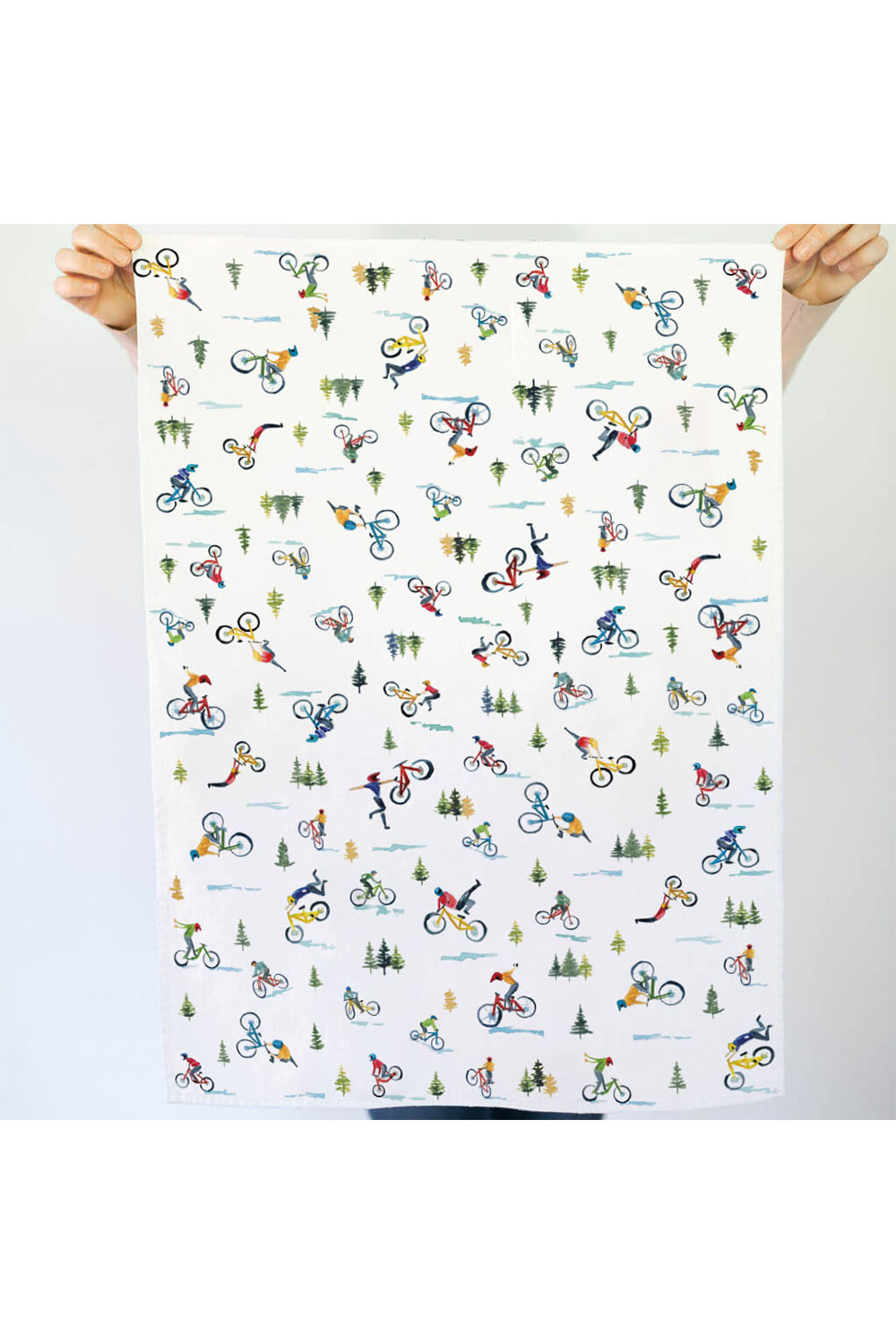 watercolor-wednesday-mt-biking-tea-towel-open