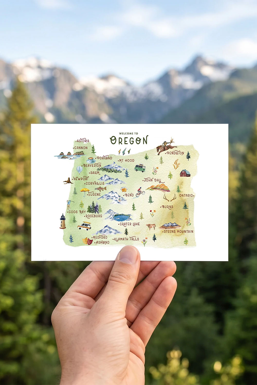 watercolor-wednesday-oregon-state-postcard-model