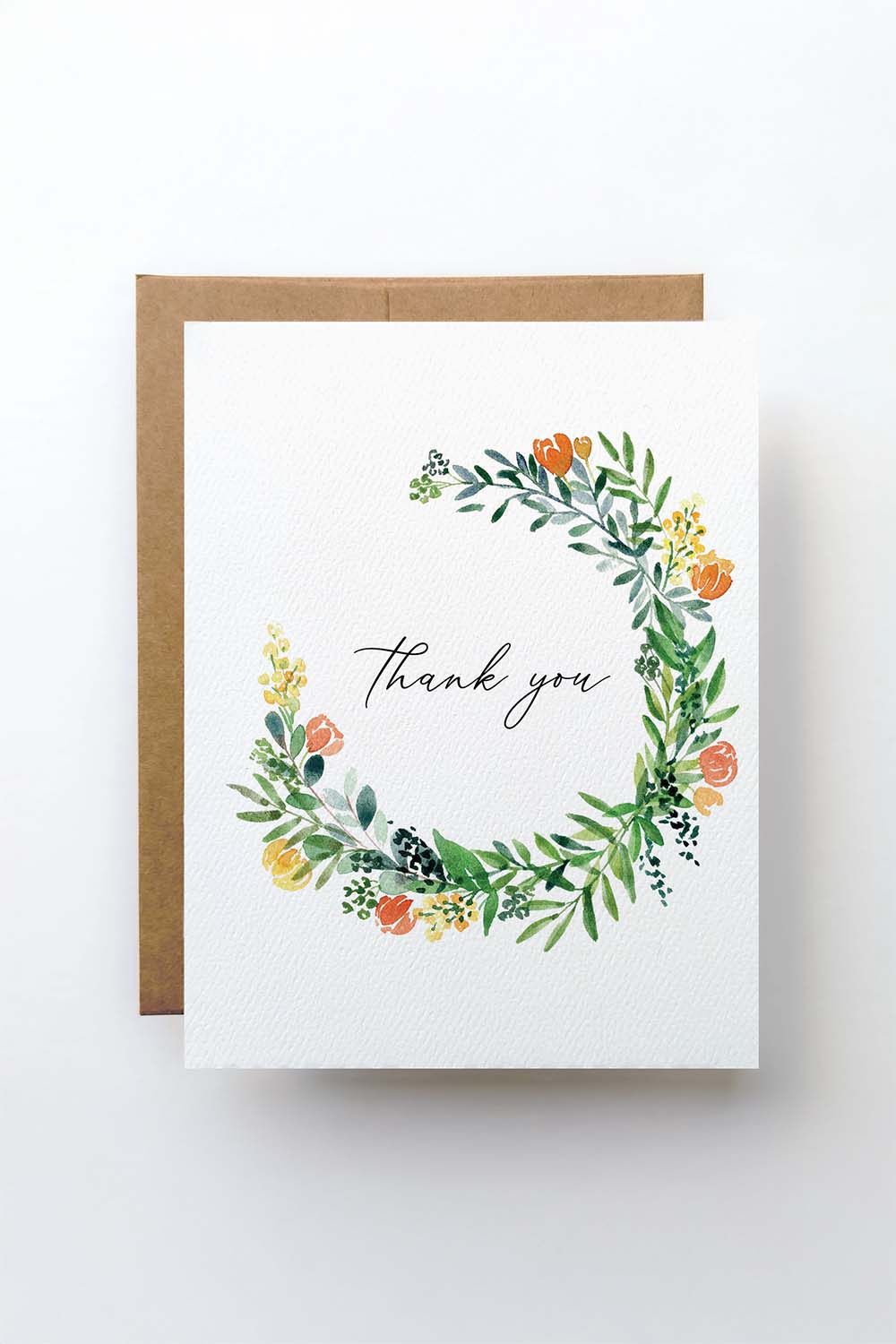 Watercolor Wednesday - Floral Thank You Cards