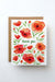 Watercolor Wednesday - Poppy Thank You Card