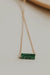 Hello Adorn - Moss Gemma Necklace 