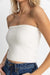 Rhythm - Spirit Strapless Knit Top - White - Detail