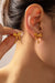 Pearl of the West - Cindy Bow Studs - 18K GP Stainless - Model