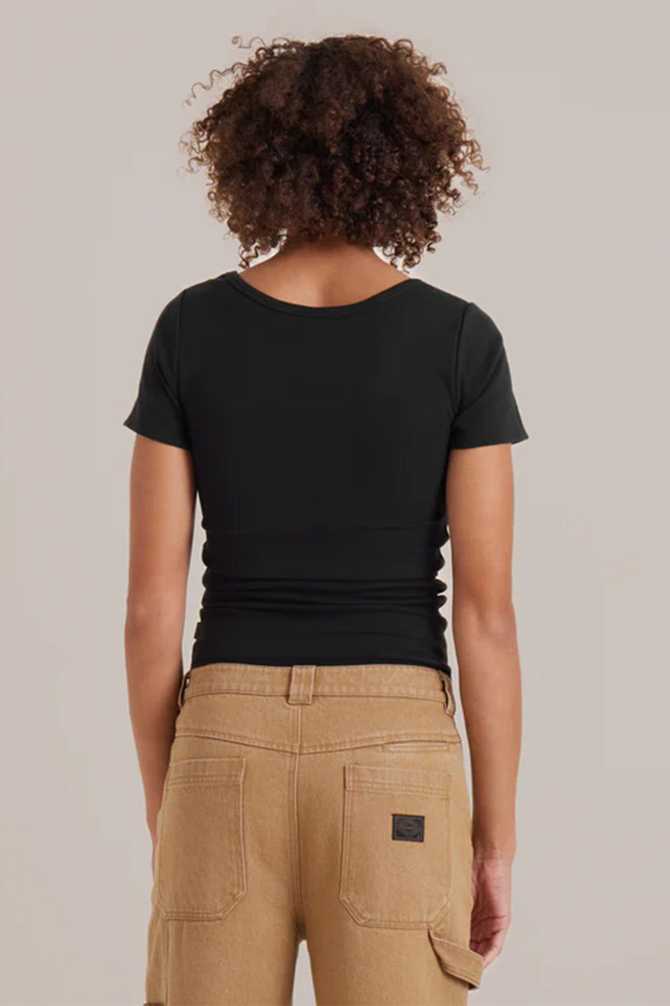 Roark - Wind Worn Tee - Black - Back