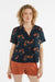 Bridge & Burn - Mila Cropped Shirt - Wildflower - Front
