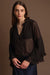 Deluc - Bradley Blouse - Black - Front