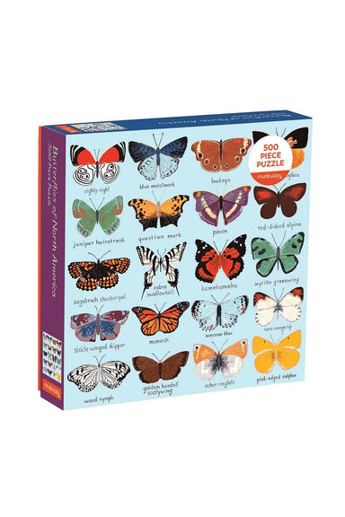 Chronicle - North America Butterflies 500pc Puzzle