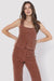 Sadie & Sage - Get Like This Vest - Washed Brown - Front