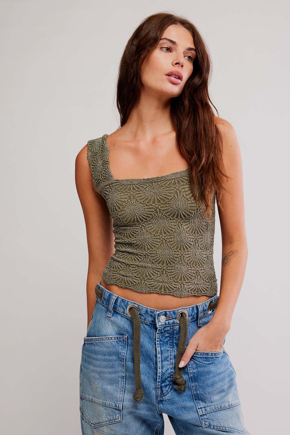 Free People - Love Letter Cami - Adventurer - Front