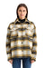 Scotch & Soda - Brushed Check Wool Mix Jac Shirt - Olive Check - Front