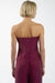 Thrills - Gimlet Tube Top - Wine - Back