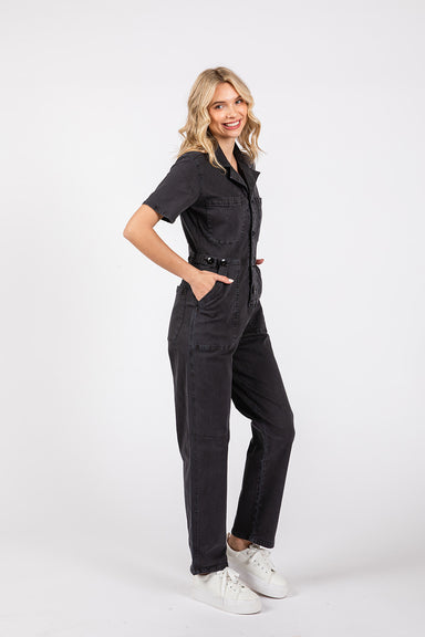Letter to Juliet - SS Utility Coverall - Washed Black - Side