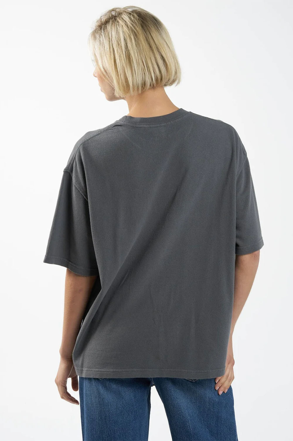 Thrills - Shock Value Oversized Tee - Merch Black - Back