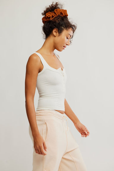 Free People - Clean Slate Henley - Ivory - Side