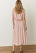 Marine Layer - Bea Seersucker Midi Skirt - Sunset Stripe - Back