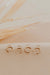 hello adorn tiny twisted earrings gold