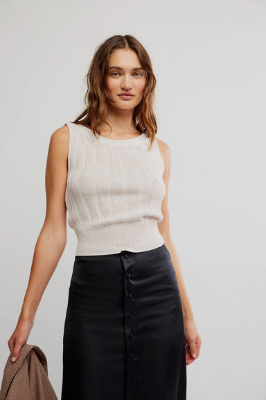Free People - Reese Sweater - Champagne Dreams - Front