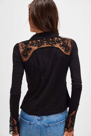 Free People - Rosebud Cuff - Black - Back