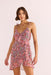 Mink Pink - Amelia Ruffle Mini Dress - Ditsy Floral