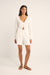 Rhythm - Kayla Long Sleeve Top - White
