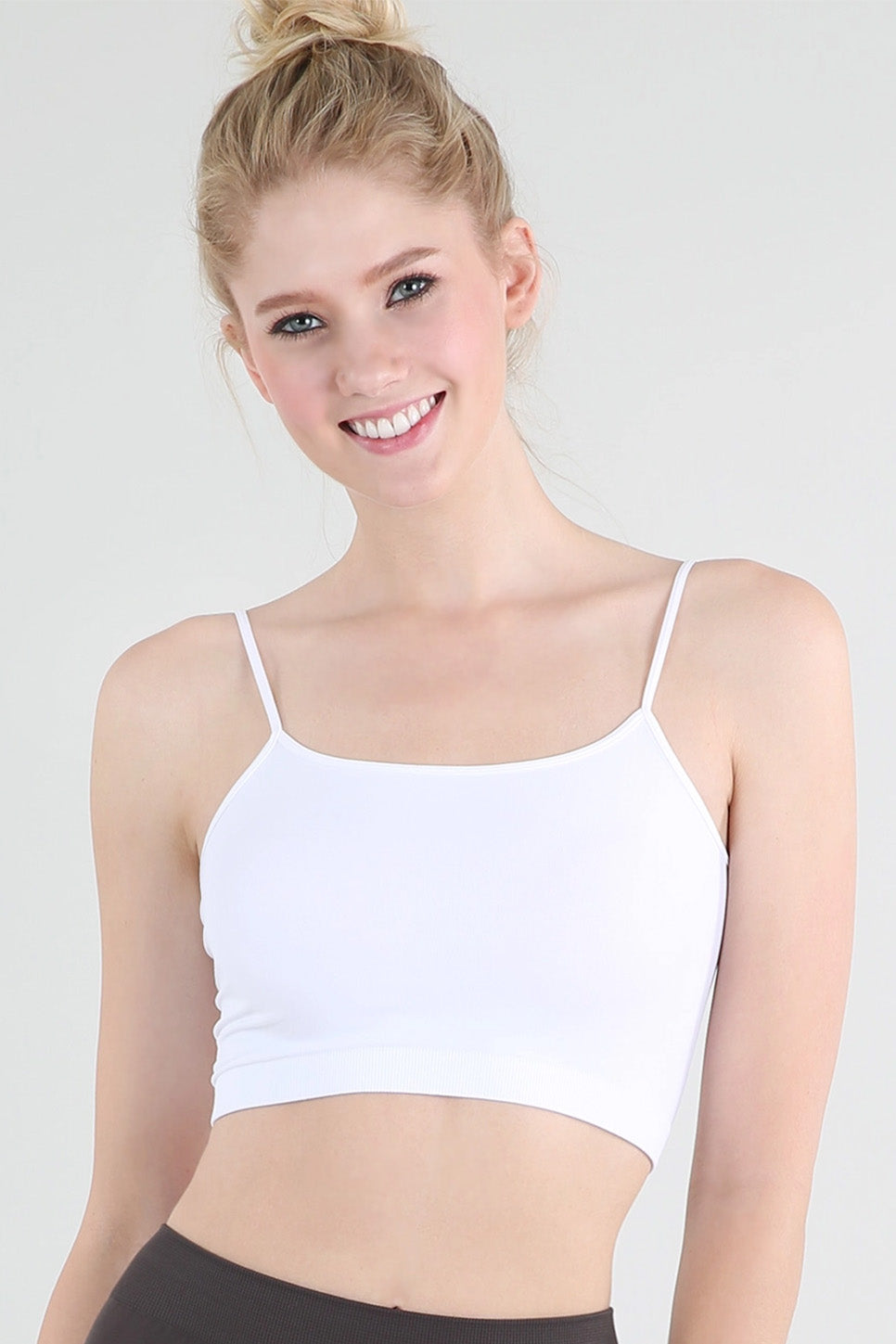 Nikibiki - Bra Top - White - Front