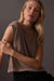 Richer Poorer - Relaxed Muscle Tee - Warm Grey - Front