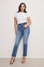 Good American - Always Fits Straight Jeans - Indigo - Medium Front