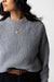 Finisterre -  Mora Jumper - Grey Blue - Detail