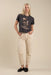 Sendero - Midnight Riders Crop Tee - Black - Front