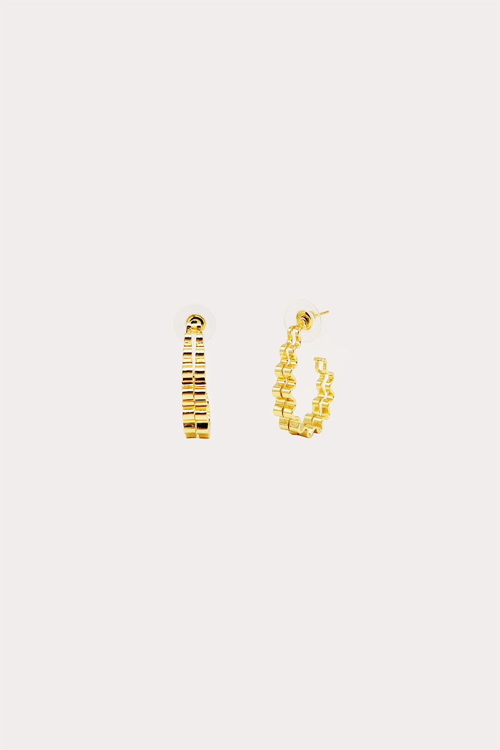Petit Moments - Rebelos Hoop Earings - Gold