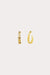 Petit Moments - Rebelos Hoop Earings - Gold