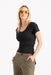 Roark - Wind Worn Tee - Black - Side
